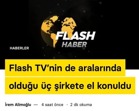🤓Вести из Турции. Flash TV (частный национальный телеканал), Pozitif Bank (коммерческий банк) и Payfix (платформа для цифровых платежей) конфискованы