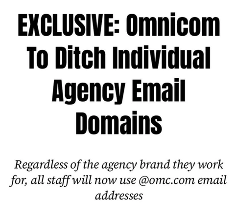 🤔Коснется ли это наших коллег? Напомним, BBDO, кажется, единственное агентство, оставшееся при своем заокеанском названии, после выхода иностранцев из РФ 2022 года