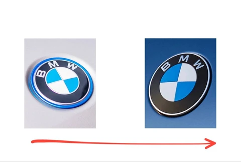 🤓Иллюстрация расхожей мыслей «те же яйца — только в профиль» от BMW