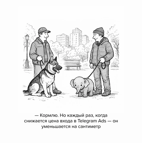 🤓Вторая часть нашей истории развития Telegram Ads. На этот раз — про клиентов и цены входа
