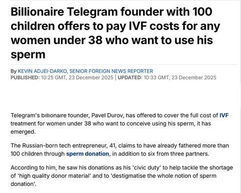 🤓Павел Дуров решил обмануть эволюцию