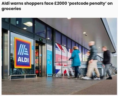 🤓Изощренный инструмент конкурентного PR-давления придумал ритейлер Aldi