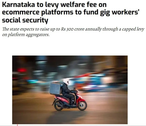 🤓Объясняем на пальцах профсоюзную тенденцию курьеров доставки в Индии