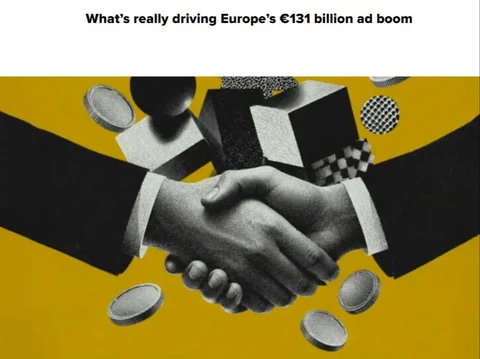 🤔Рекламный рынок Европы внезапно вырос до рекордных €131 млрд, несмотря на слабую экономику