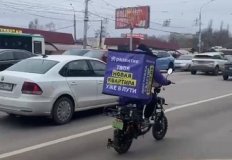 Мы любим остроумные решения в рекламных носителях