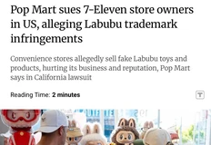 🤓Это они на наш рынок не заглядывали… В США китайская компания Pop Mart подала в суд на сеть 7-Eleven и нескольких владельцев её магазинов в Калифорнии