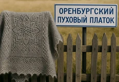 🤓Между тем, в Оренбурге происходит нешуточная битва за принадлежность товарного знака «Оренбургский пуховый платок»