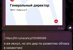 😂HR МТС пугает наших поисковых роботов своими новыми поисками