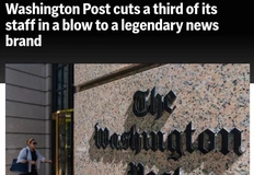 🤔В США газета The Washington Post сократила около трети сотрудников, закрыв спортивный отдел, зарубежные корреспондентские пункты и книжную рубрику