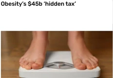 🤓Интересный факт. В Австралии  посчитали во сколько ожирение и лишний вес граждан обходятся экономике