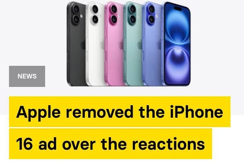 🤓Apple отозвала с эфира рекламу iPhone 16 с участием актрисы Беллы Рамзи после негативной реакции пользователей