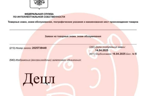 🤔Компания Со Эра Мьюзик подала на регистрацию товарные марки связанные Кириллом Толмацким, известным как Децл