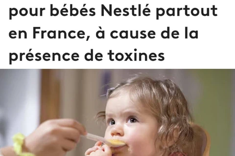 🤓Кажется, у Nestlé большие проблемы на территории Европы. Массовый отзыв детского питания Nestlé происходит сейчас на территории Франции