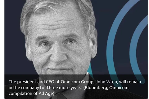 🤔А вот, например, Omnicom продлил срок полномочий Джона Рена на посту председателя и генерального директора до 31 декабря 2028 года