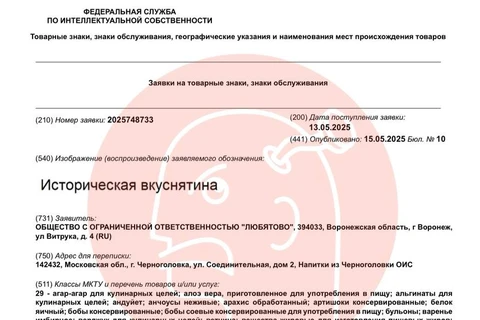 😂Историческая вкуснятина грозит стать эпическим неймом