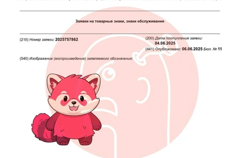🤓Еще одно плюшевое животное, на этот раз — от Самоката. Пандагочи с розовым мехом1