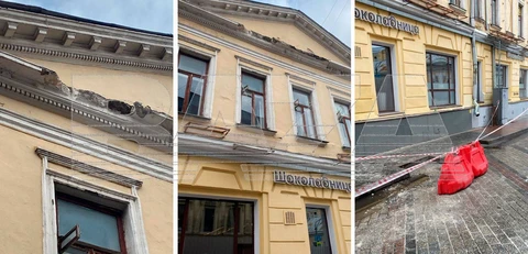 🤓А вот тут у нас важный вопрос. Должны ли арендаторы отвечать за косяки арендодателей, а быть может и управляющих компаний, в чьих руках находится комплекс собственности, частью которой является арендуемое помещение?  Вопрос риторический, ответа не требует. Должны.   Вот смотрите что случилось сегодня. Упал фасад не какого-то дома, а упал фасад Шоколадницы. С жертвами — пострадало 3 человека. Упал, получается, на головы потенциальных гостей заведения.   Чей логотип во всех новостях? Арендодателя? Нет. Арендатора.  Поэтому рекомендуем вам, коллеги, комплексно рассматривать все риски размещения — прямые и косвенные. Хороший хозяин несет ответственность за все. 