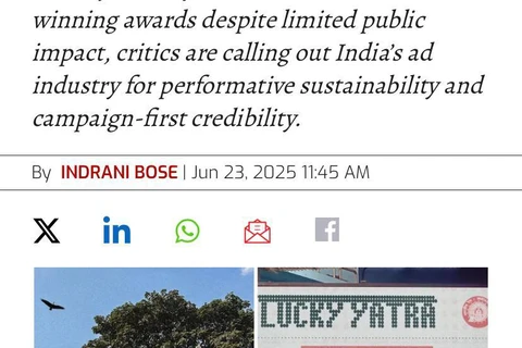 🤓Большинство фестивалей креативов — показуха и фековые работы. Почему-то именно сейчас система окончательно треснула и общественность это заметила