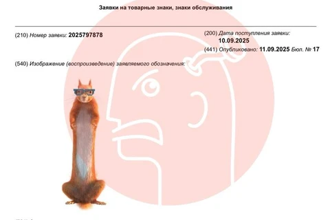 🤓Российский ИТ-холдинг Т1 (бывший Техносерв), крупнейший по выручке отечественный системный интегратор, регистрирует совершенно неприличную белку-сосиску