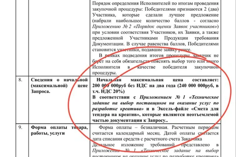 😋Какая няма! У Сбербанк-телекома жирнейший креативный тендер с максимальным бюджетом в четверть миллиарда рублей