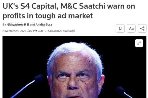 🤔Британские рекламные группы S4 Capital и M&C Saatchi ухудшили прогнозы по прибыли и выручке на 2025 год из-за снижения расходов клиентов и задержек контрактов, что отражает сложную ситуацию на рынке рекламы