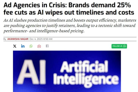 😂Кажется агентства докричались о своей AI-экспертизе (которой на самом деле немного) и это вышло им боком