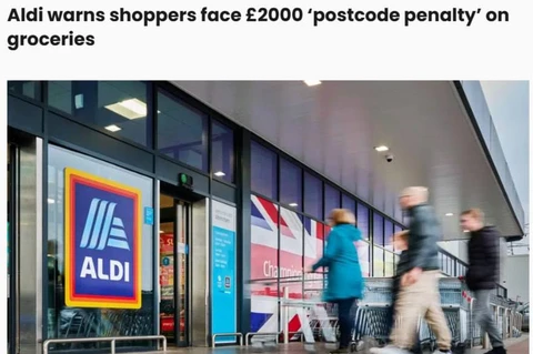 🤓Изощренный инструмент конкурентного PR-давления придумал ритейлер Aldi