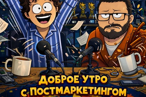 🎤В новом экспериментальном выпуске регулярного подкаста «Доброе утро» с Постмаркетингом мы с Павлом Симановичем обсуждаем новости, которые отложили, но не успели опубликовать на страницах нашего издания