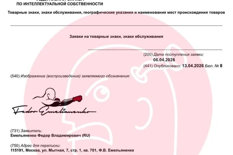 🤓Легендарный Федор Емельяненко подал заявки на регистрацию двух именных товарных знаков