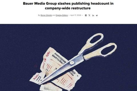 🤔В Европе, в основном в Германии и Великобритании, Bauer Media Group (издатель Cosmopolitan, Empire, Maxi, Tele Tydzień) проводит масштабную реструктуризацию и сокращает до 20–30% сотрудников издательского направления