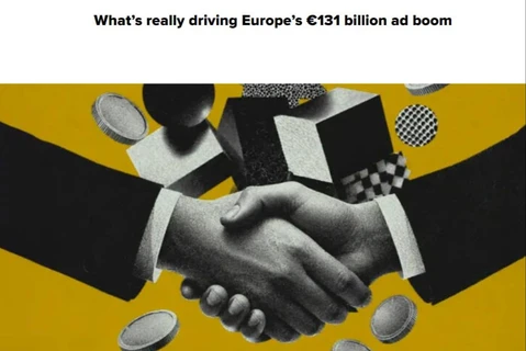 🤔Рекламный рынок Европы внезапно вырос до рекордных €131 млрд, несмотря на слабую экономику