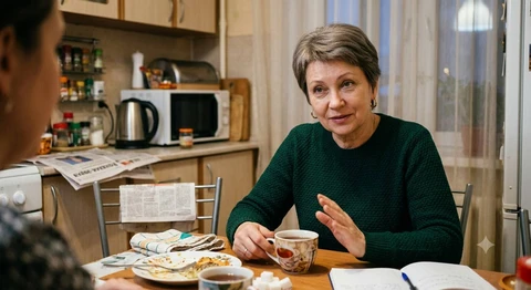 🤓И о РУСС/АКАР. У нас вечером случился примерно такой диалог с тещей, она у нас из финансового сектора