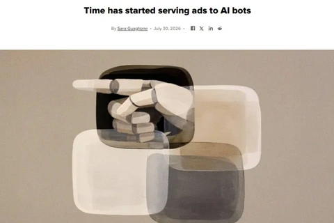 🤓Журнал Time, как он заявляет, первым начал показывать рекламу не людям, а ИИ-ботам вроде ChatGPT, размещая спонсорские материалы в специальных текстовых версиях страниц, которые нейросетям проще индексировать